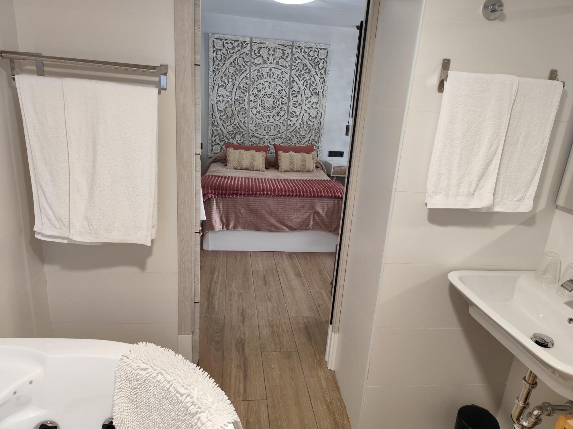 Apartamentos De La Haya & Suite Con Jacuzzi, Junto Al Teatro Romano เมรีดา ภายนอก รูปภาพ
